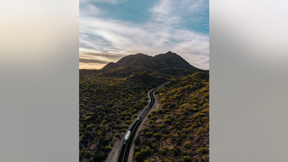 Cruisin' down some beautiful Arizona highways