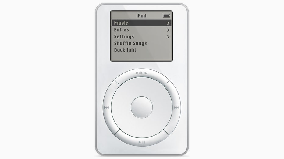 iPod, as released in 2001 (Photo Courtesy: Apple Inc.)