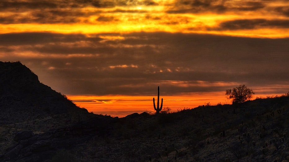 Riding into the sunset, and on towards a long holiday weekend. Thanks S. Dot Kerlin for sharing this sunset photo over the South Mountain with us all!