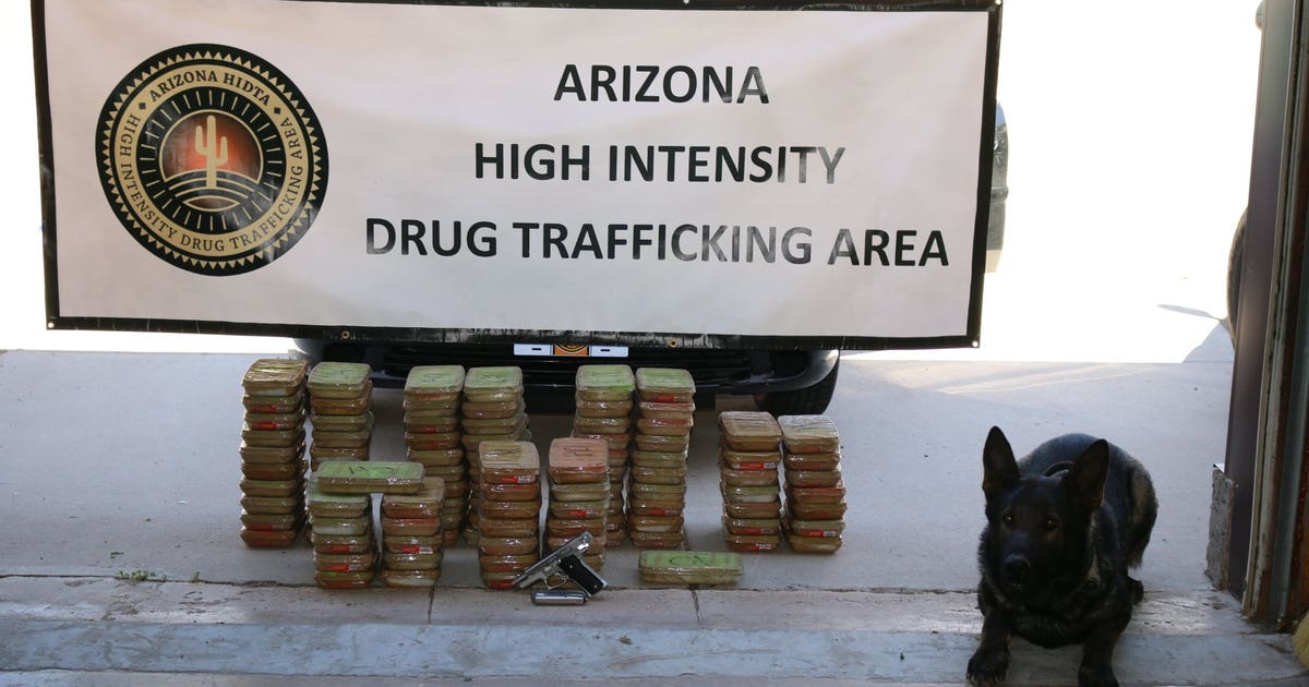 Nearly $5M worth of drugs seized during traffic stops in Arizona; 2 ...