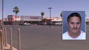 Man dies after being shot, run over at west Phoenix strip mall; driver arrested