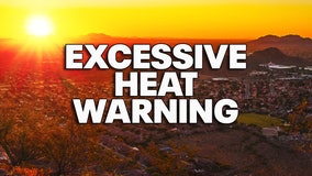 Excessive Heat Warning issued for 10 Arizona counties