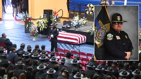 Memorial service held for slain White Mountain Apache officer
