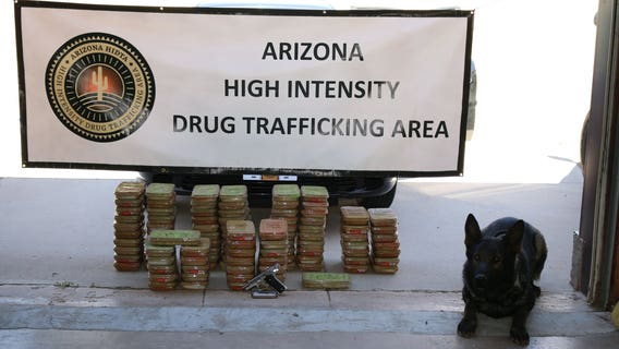 Nearly $5M worth of drugs seized during traffic stops in Arizona; 2 arrested