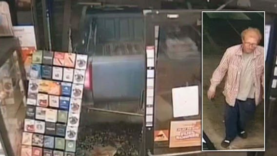 Watch: Driver repeatedly rams stolen truck into Tucson Circle K, steals money and items