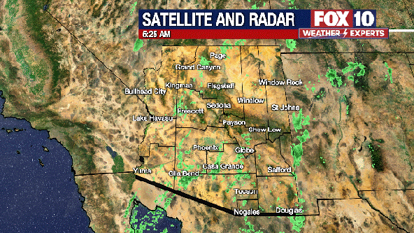 Monsoon rains arrive in Arizona: Live radar, updates