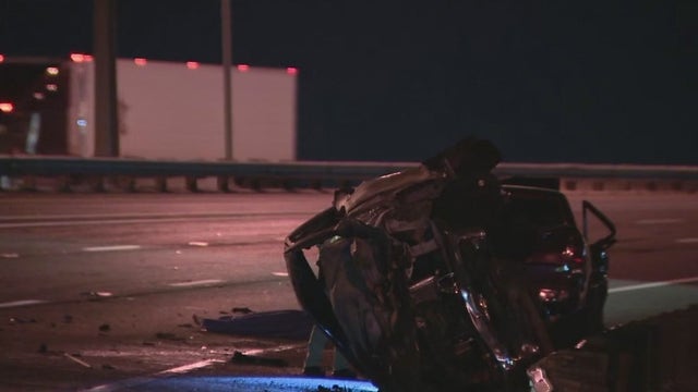 Driver dies after fiery crash on I-10 in Phoenix