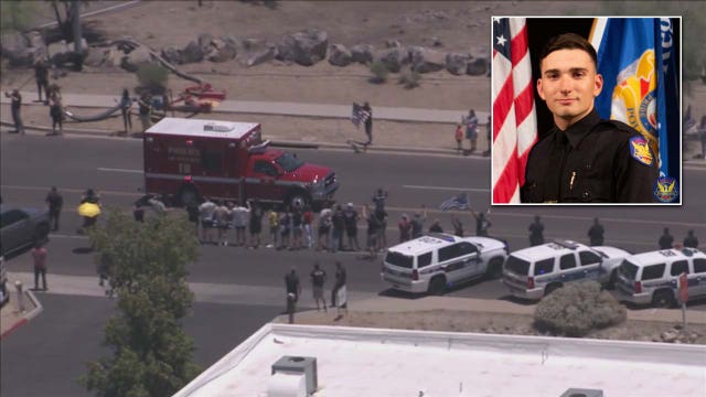 Phoenix Police Officer Tyler Moldovan was shot 8 times. Months later, he's returned home