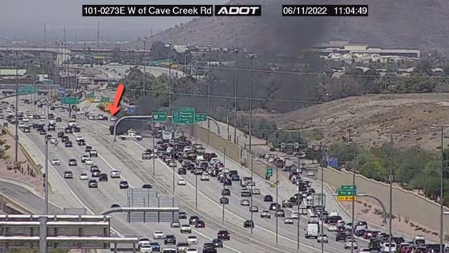 Loop 101 reopens in north Phoenix after 2 killed in crash