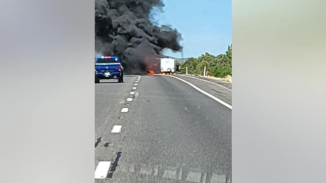 RV fire sparks Watermelon Fire near Sedona: Both directions of I-17 reopened