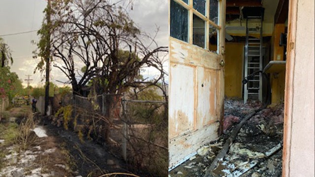 Four fires in 3 hours: Phoenix FD busy as monsoon sparks house, tree fires