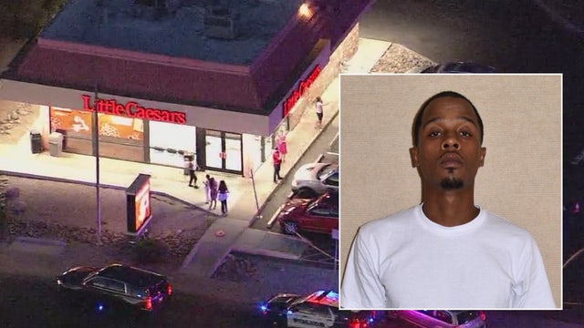 Suspect arrested following police shooting at Little Caesars near downtown Chandler