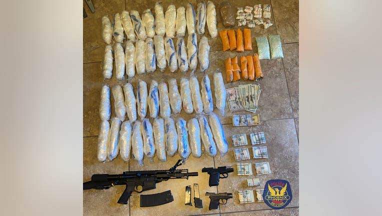 11K Fentanyl Pills, Meth, Guns Seized In Phoenix Drug Bust | FOX 10 Phoenix