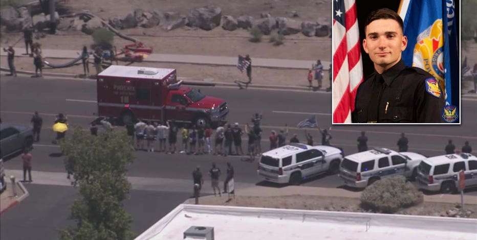 Phoenix Police Officer Tyler Moldovan was shot 8 times. Months later, he's returned home