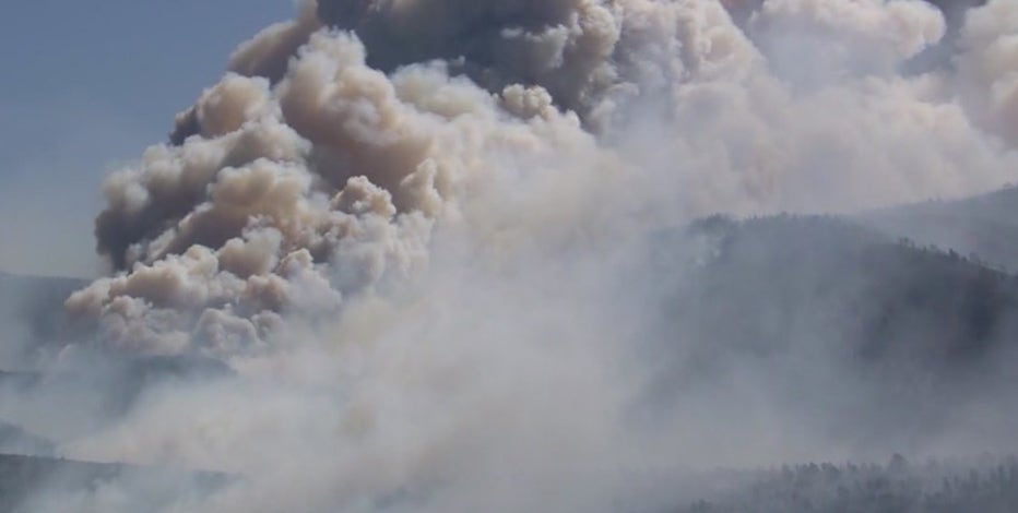 Haywire, Double Fires: Wildfires merge in Coconino National Forest, force evacuations