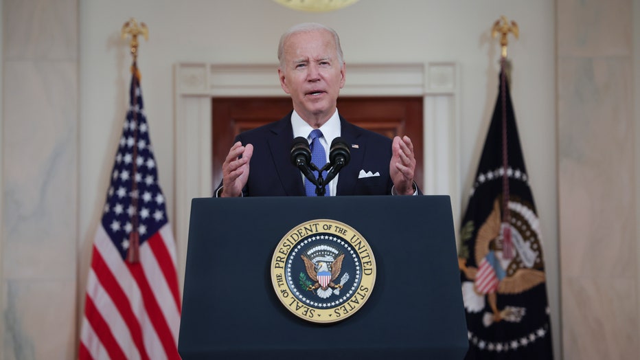 President Biden Addresses Supreme Court Decision On Dobbs v. Jackson Women's Health Organization To Overturn Roe v. Wade