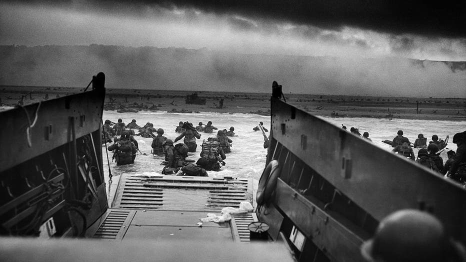 US Troops on D Day.