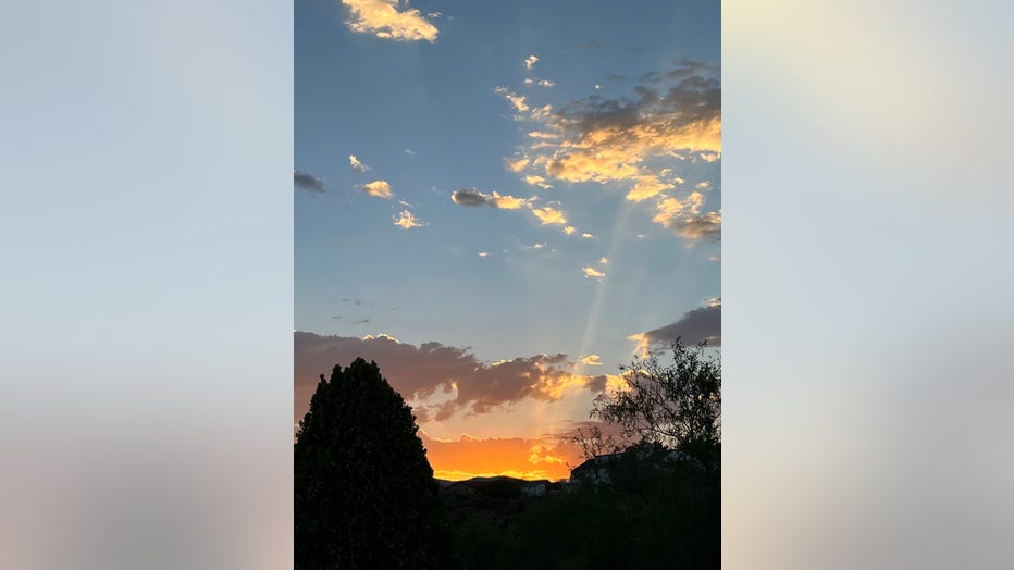 Another sunset, and another day closer to the weekend! Thanks Debra Seglund for sharing this photo with us all!