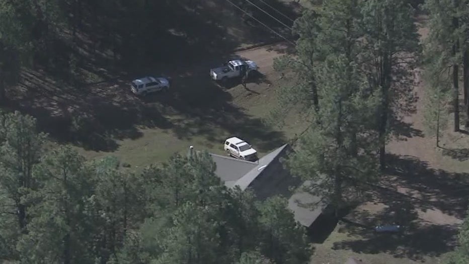 Scene of a deadly officer-involved shooting on the Fort Apache Indian Reservation.