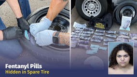 166K fentanyl pills found hidden inside spare tire in Phoenix, woman arrested