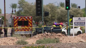 Woman dead following crash in south Phoenix, police say