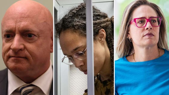 Arizona Sens. Mark Kelly, Kyrsten Sinema call for immediate release of Brittney Griner