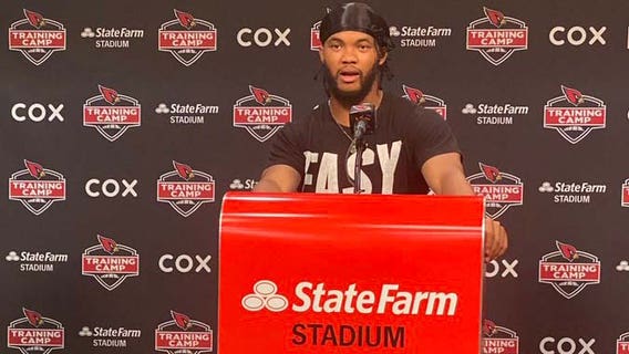 Cardinals QB Kyler Murray defends work ethic during impromptu news conference