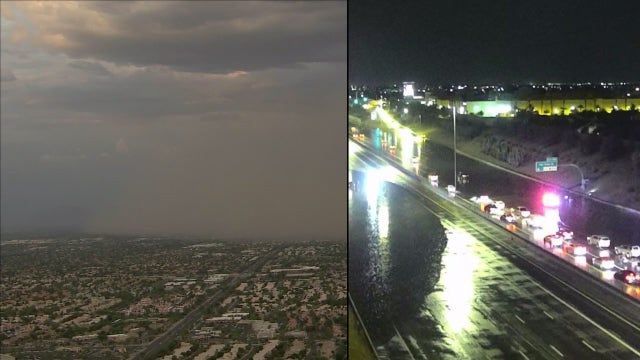 Monsoon weather brought blowing dust, rain and flooding to Phoenix area