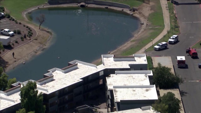Unidentified upside down body found in Phoenix lake is believed to be a man
