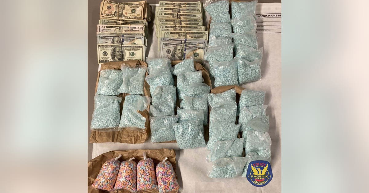 Phoenix drug bust nets $15K and thousands of fentanyl pills | FOX 10 ...