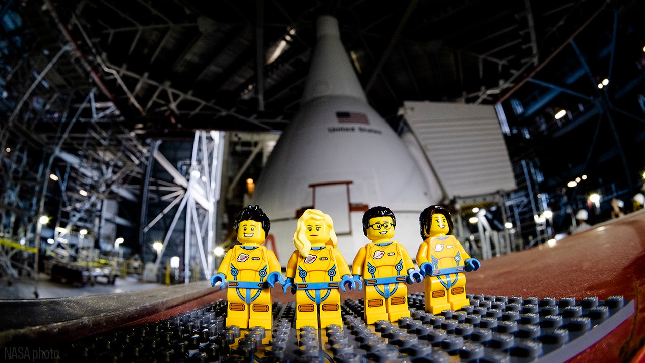 Artemis LEGO astronauts: On mission to inspire
