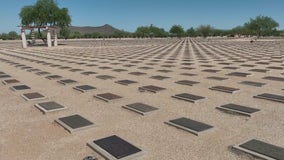 'An experience I won't forget': 20 unclaimed veterans buried at National Memorial Cemetery of Arizona