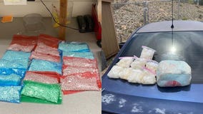 55,000 fentanyl pills, meth seized in two Yavapai County traffic stops less than an hour apart