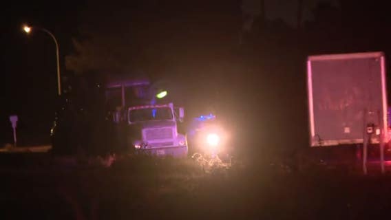 Driver dies after crashing into parked semi-truck in Laveen