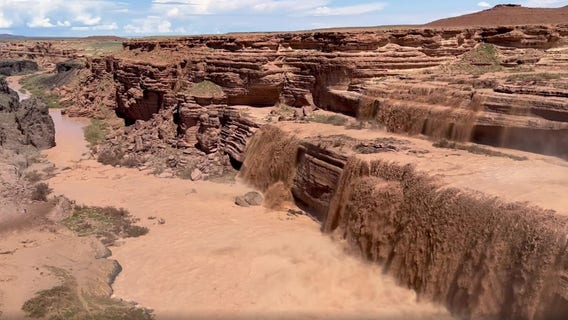 No golden ticket required: Chocolate Falls surge after monsoonal storms