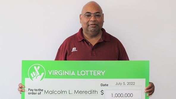 Virginia man wins $1M in Mega Millions lottery after thinking he lost