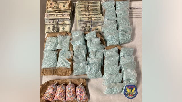 Phoenix drug bust nets $15K and thousands of fentanyl pills