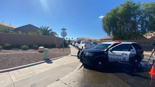 Shootout and barricade situation prompts lockdown of Maricopa elementary school; suspect dead