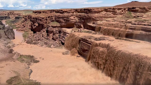 No golden ticket required: Chocolate Falls surge after monsoonal storms