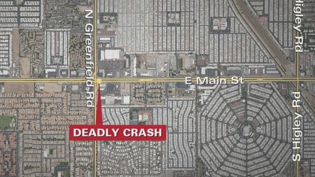 Motorcyclist in Mesa killed in crash, police say