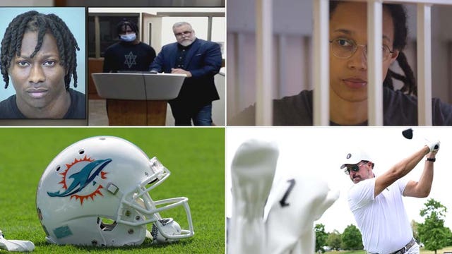 Cardinals dealing with offseason arrests, Brittney Griner sentenced: top sports stories