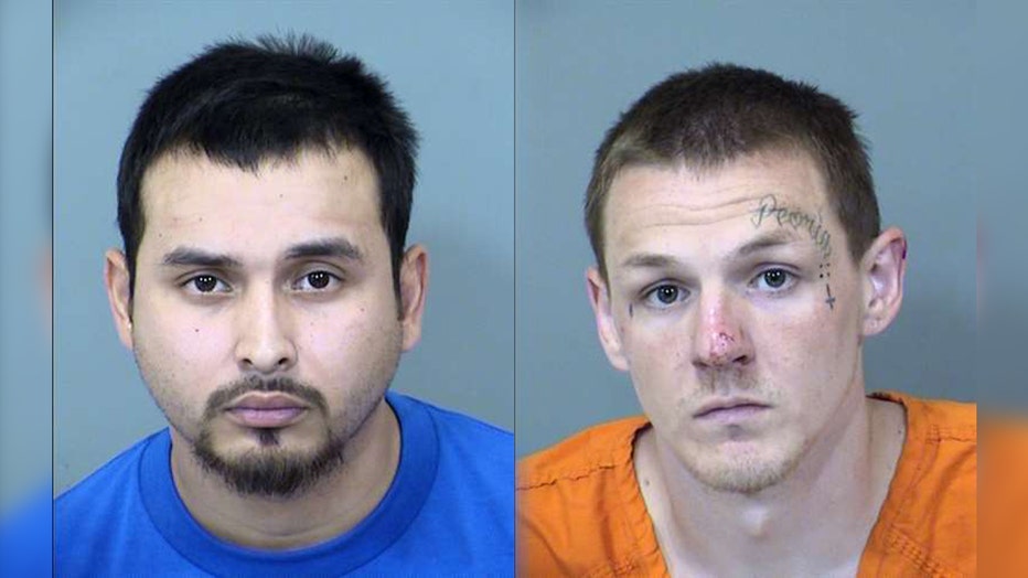 Vincent Castaneda (left) and Jonathan Davis (right).