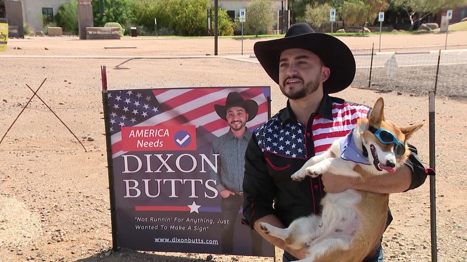 A man known as 'Dixon Butts.' The person did not want to reveal his true identity.