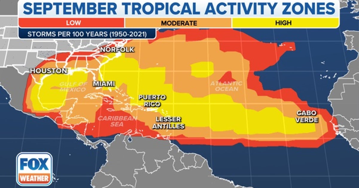 Atlantic hurricane season reaches climatological peak Sept. 10 | FOX 10 ...