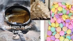 Border officers in Arizona find 150K rainbow fentanyl pills in gas tank, spare tire in separate busts