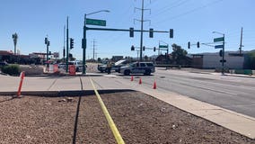 Pedestrian dies after being hit by car at south Phoenix intersection