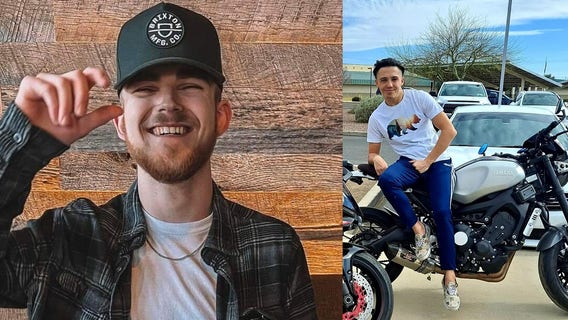 Phoenix friends killed by alleged impaired drivers just weeks apart while riding motorcycles