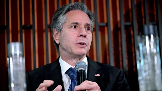 Blinken makes unannounced trip to Ukraine, unveils $2B in US military aid