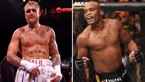 Jake Paul, UFC legend Anderson Silva set for boxing match in October