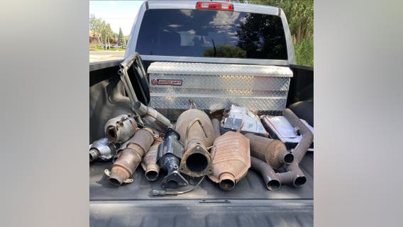 350 stolen catalytic converters seized from Prescott man's home, DPS says